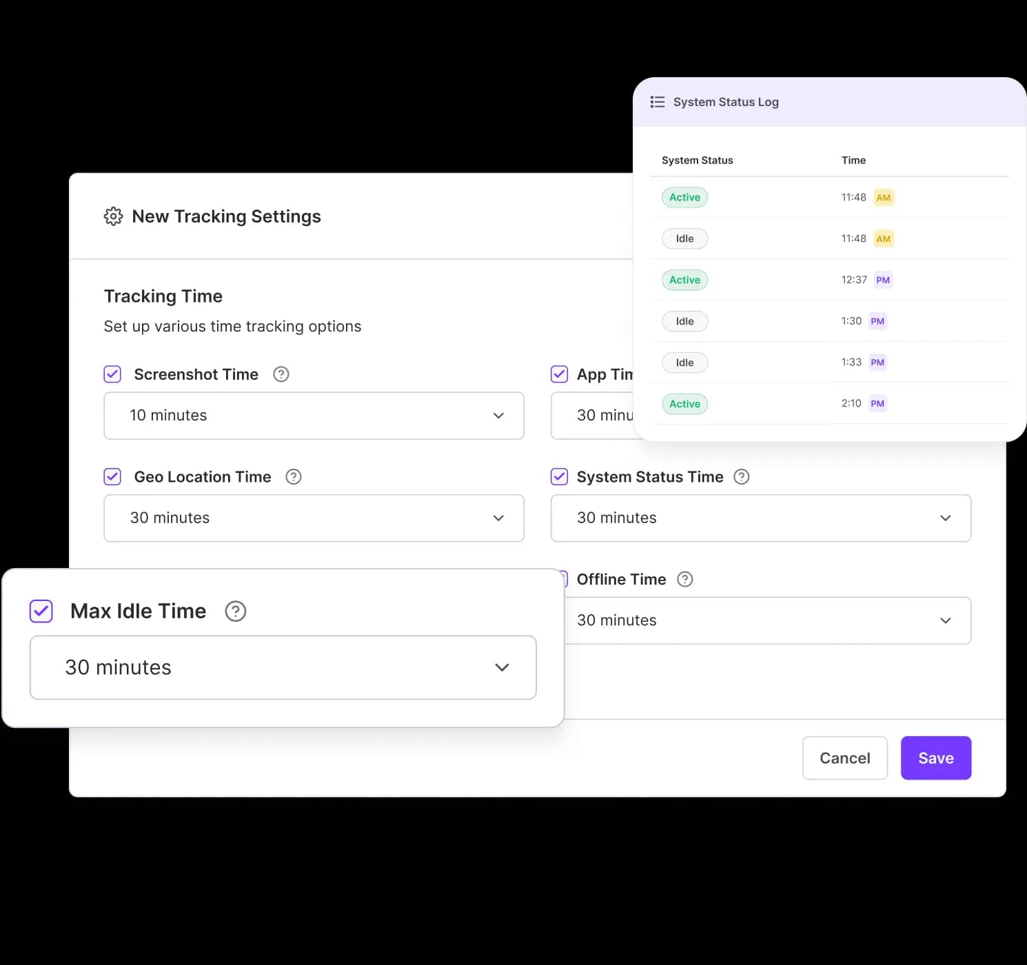 Idle Time Tracking Software